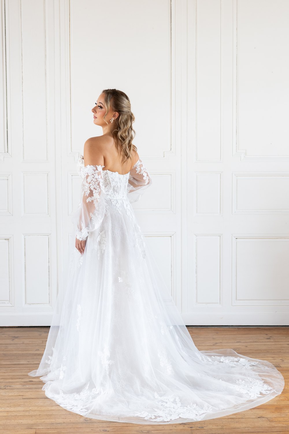 Robe de mariée Ivy, autre angle