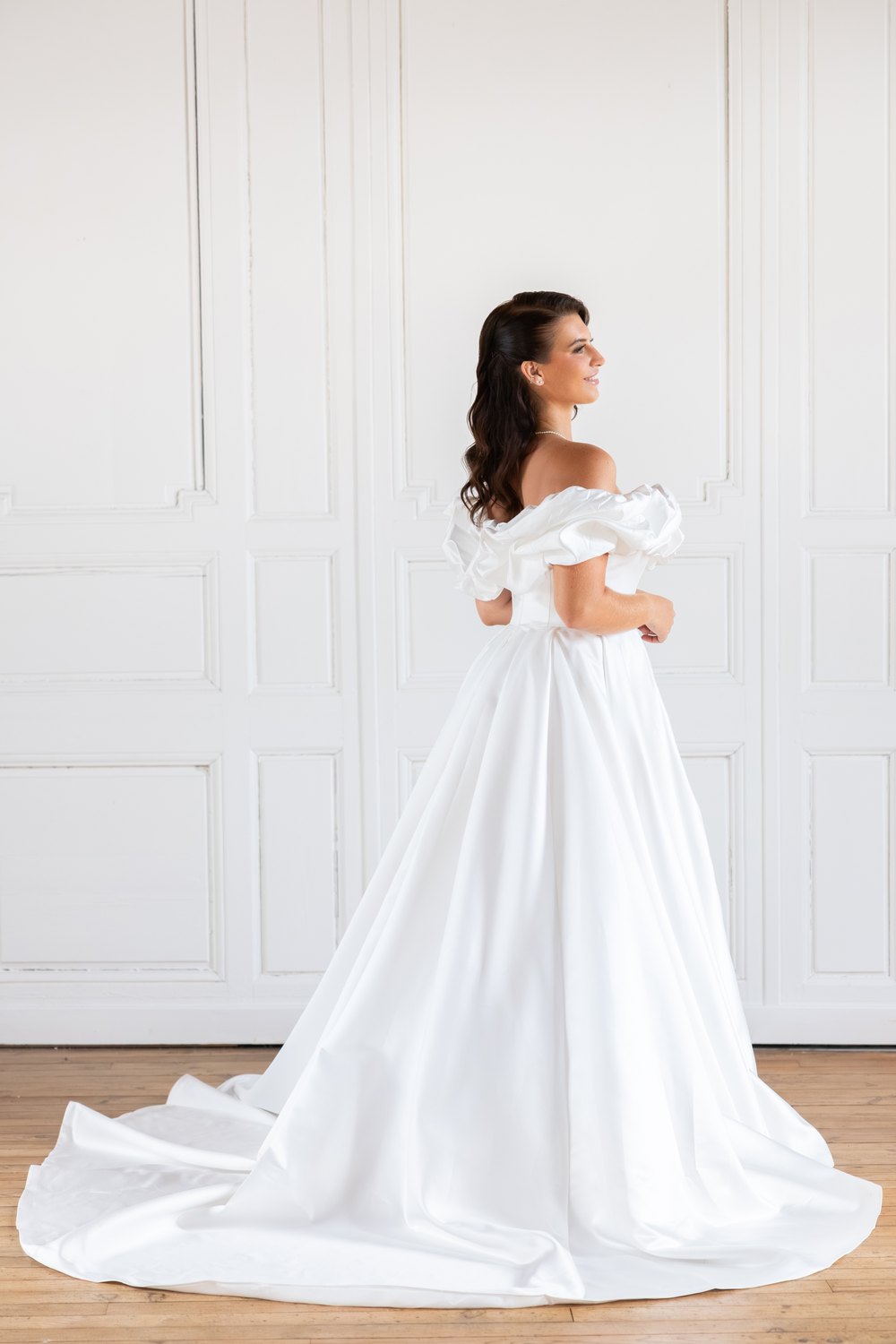 Robe de mariée Julia, autre angle