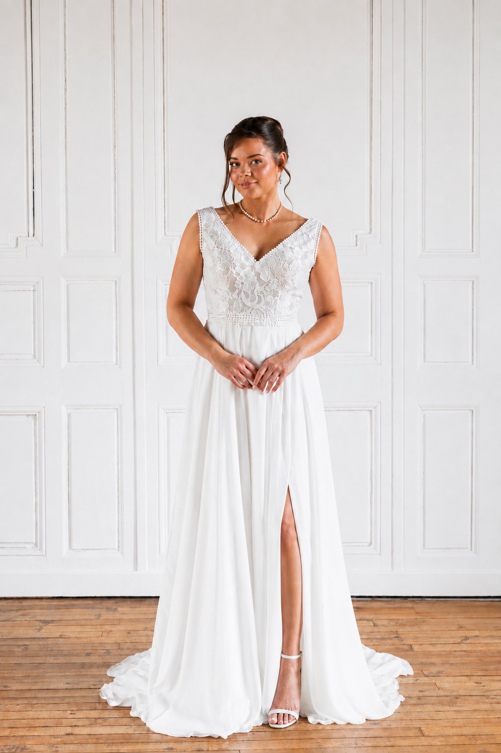 Robe de mariée Lina, V classique