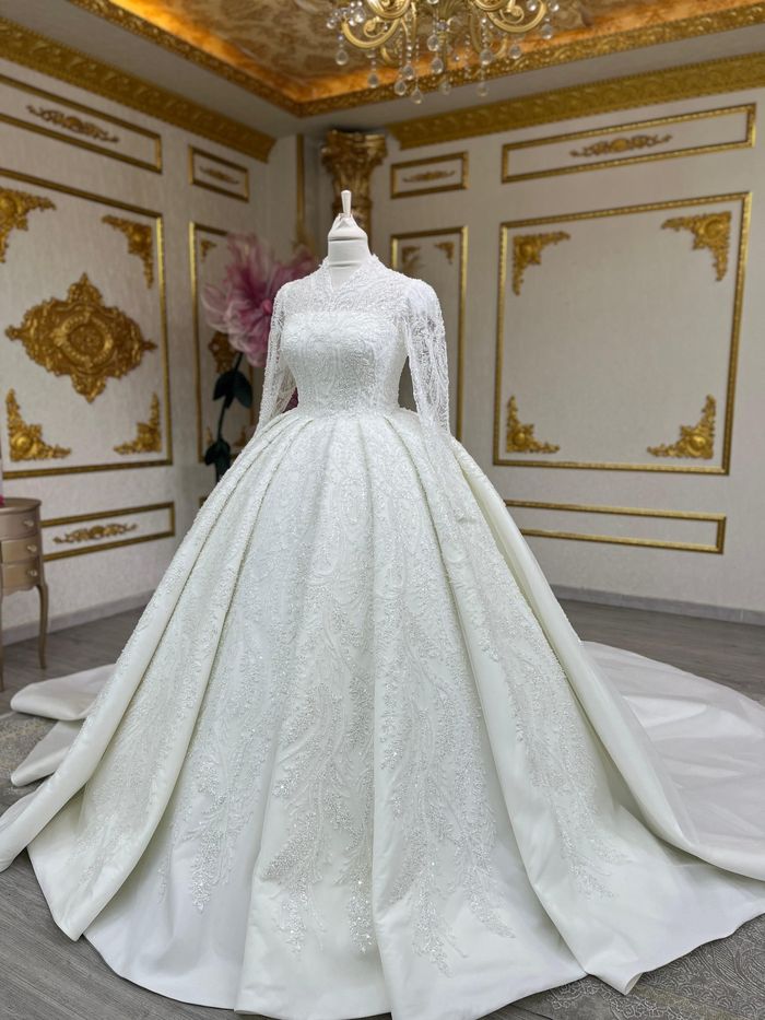 Robe de mariée  princesse avec manches